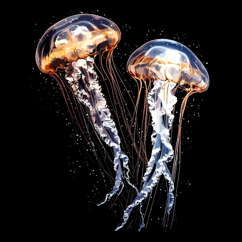 Méduse Méduse de feu Méduse Méduse mignonne