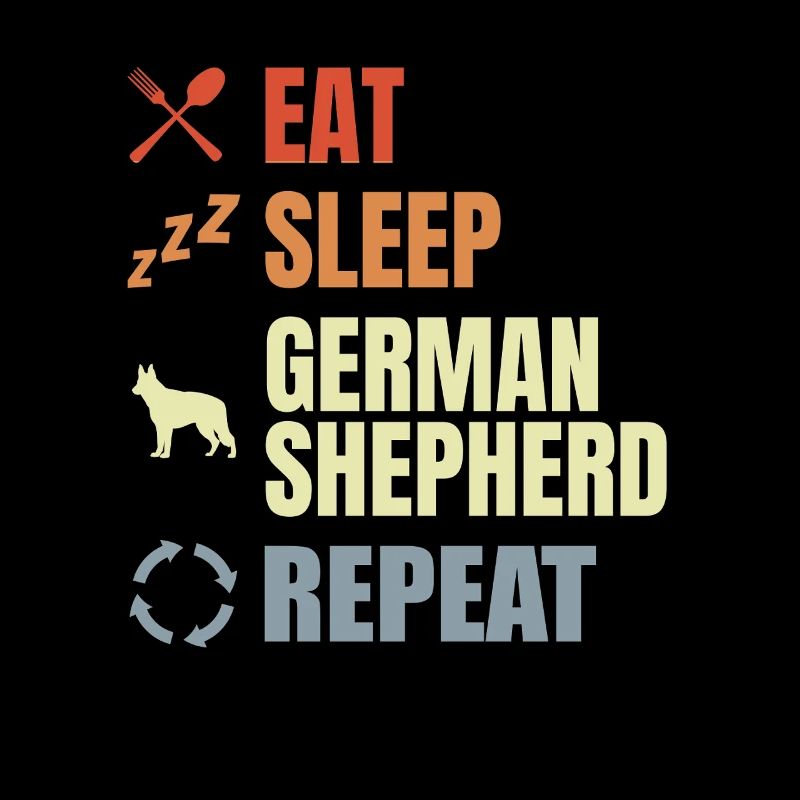 Schäferhund Routine