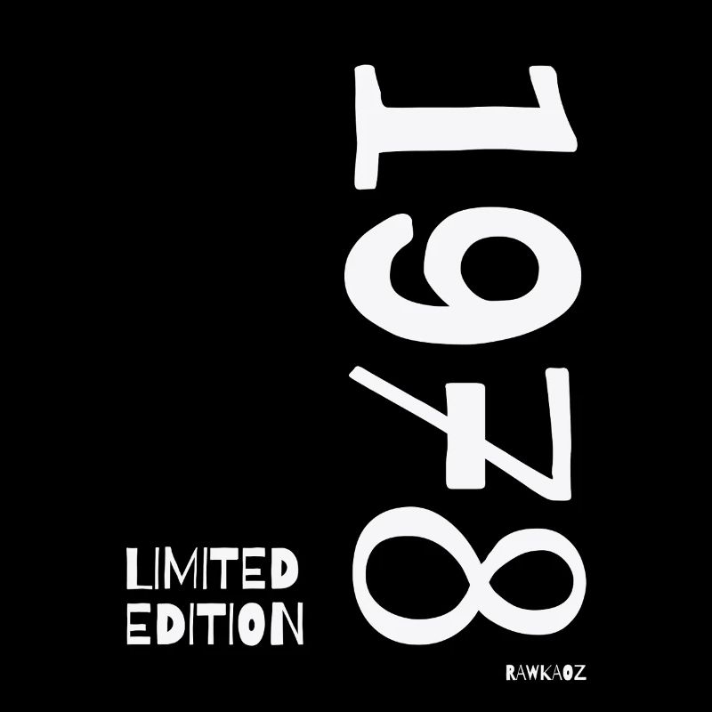 Infinity 1978  Limited Edition Typography Tee