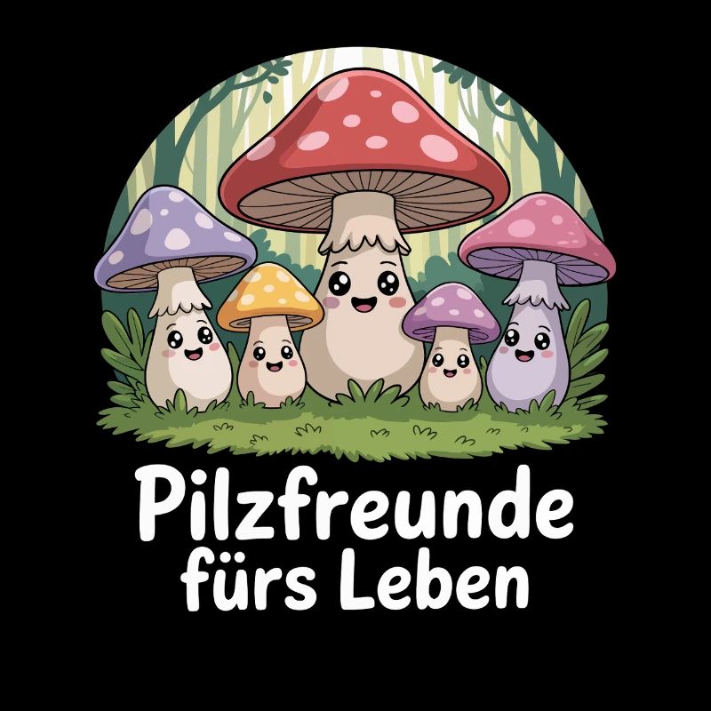 Cueillette de champignons Cueillette de champignons Chasseurs de champignons Forêt