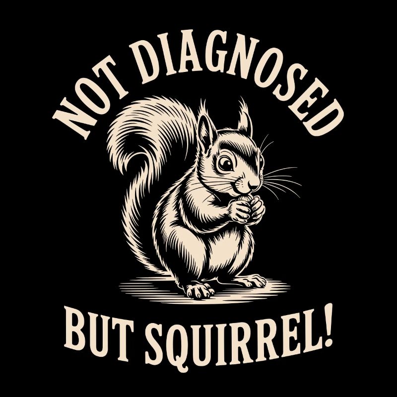 Undiagnosed, but squirrels!