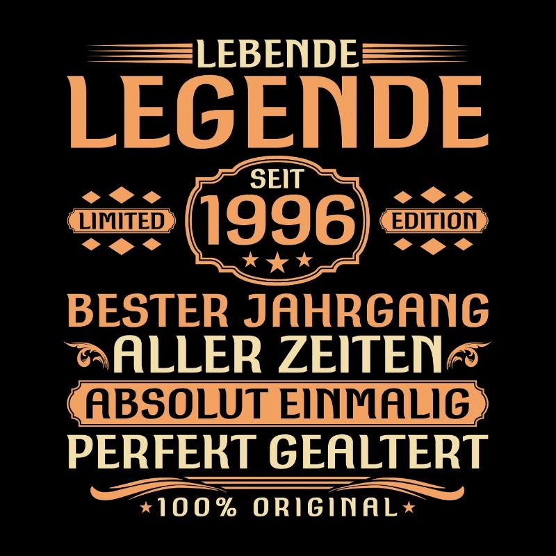30th Birthday - Legend since 1996 Vintage