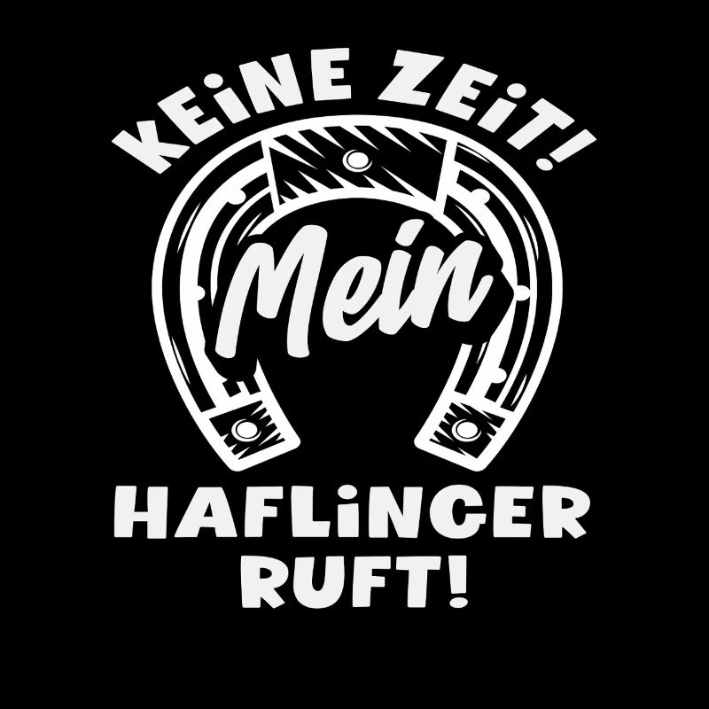 Pas de temps pour mon Haflinger de monter à cheval