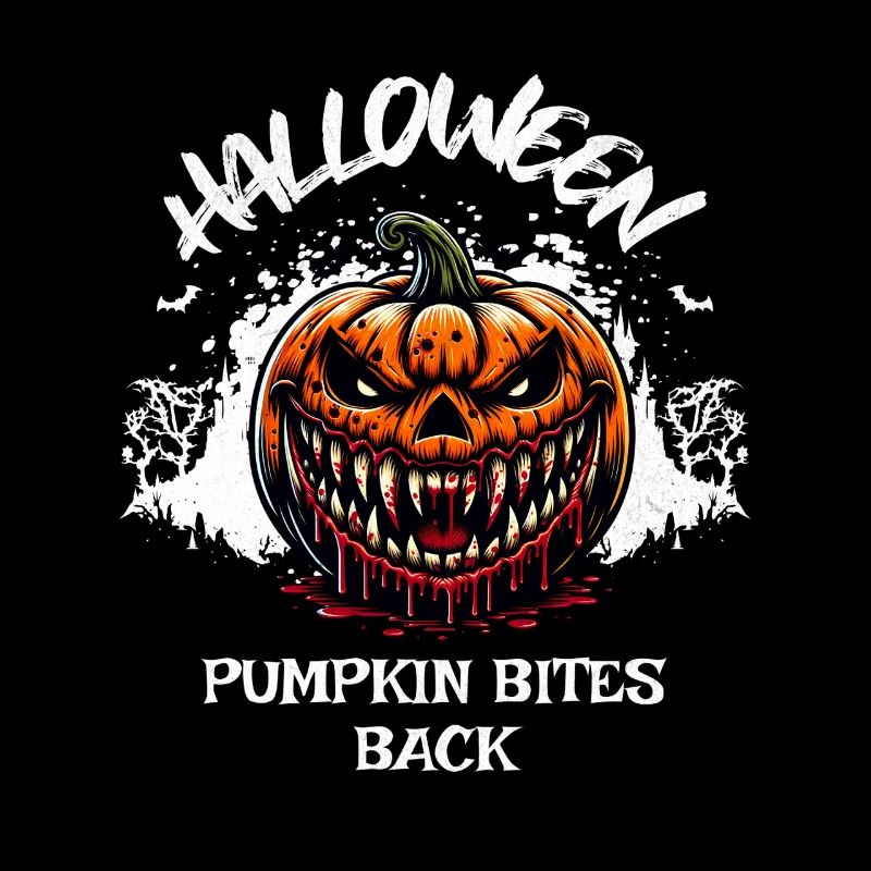 Pumpkin Bites Back – Evil Halloween Pumpkin