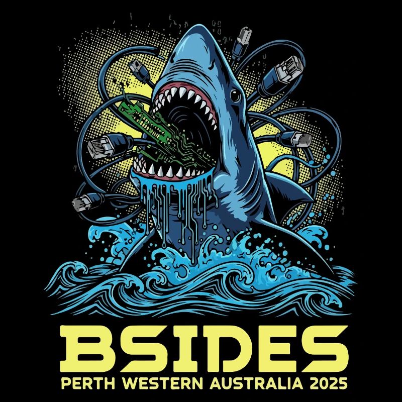 Shark bat BSIDES Perth 2025