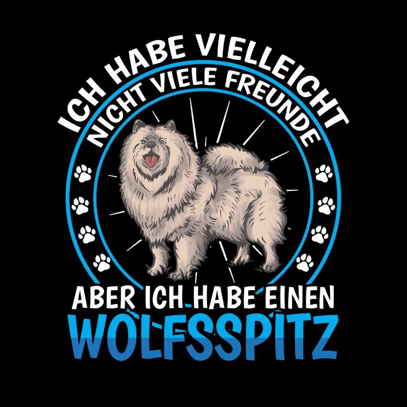 Wolfsspitz ist Freund Deutscher Wolfsspitz