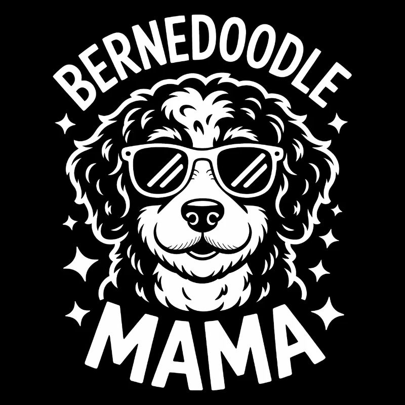 Bernedoodle Spruch Mama Witz Bernedoodle Geschenk