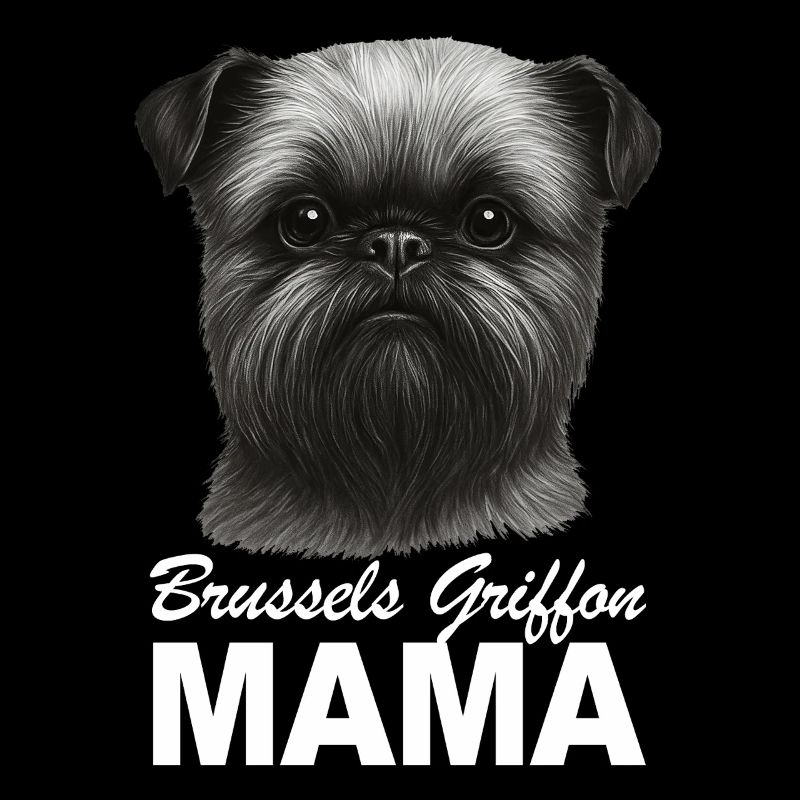 Belgian Dwarf Griffon Brussels Griffon Mama