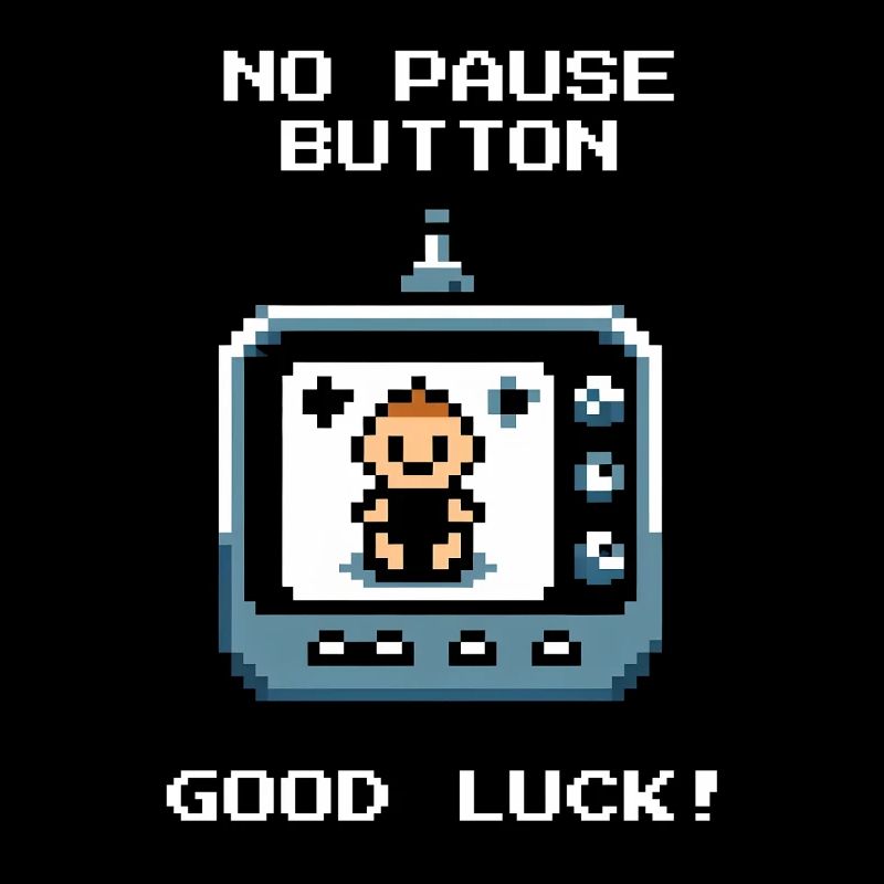 No pause button | Parents in continuous mode