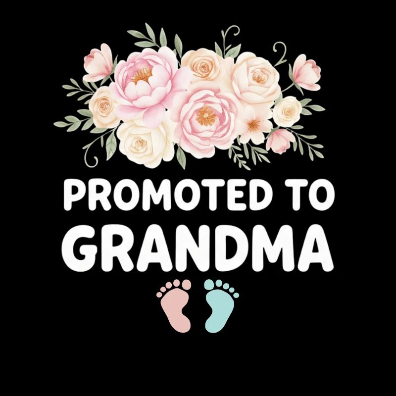 Expectant granny loading future grandmother