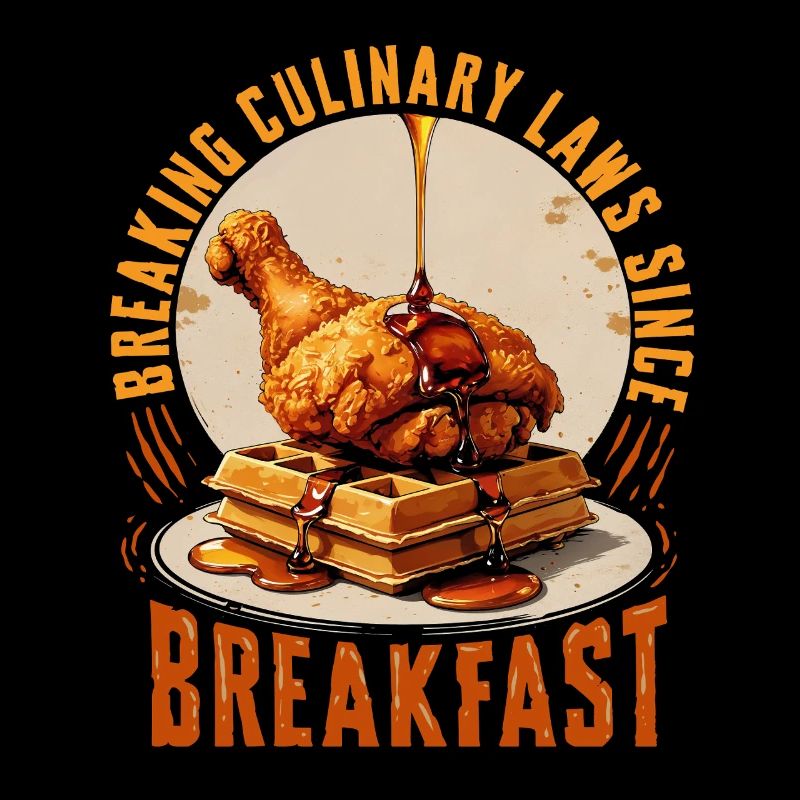 Chicken With Waffles Breaking Culinary Laws