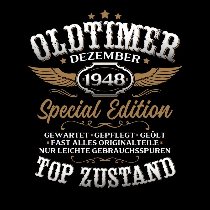 77. Geburtstag Geschenk Oldtimer Dezember 1948