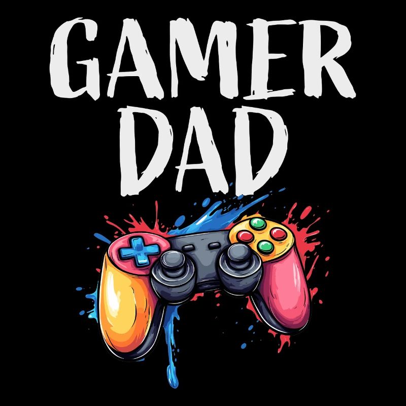 Gamer Papa Controller Splash