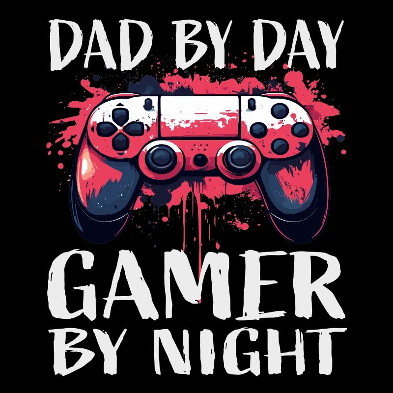 Gamer Dad Day Night Controller