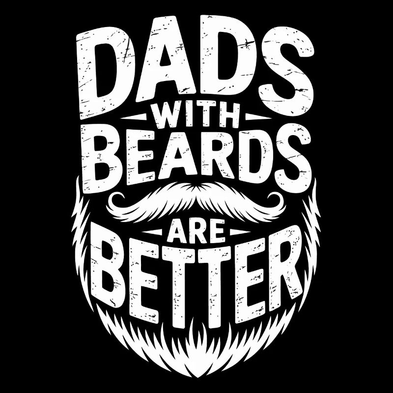 Väter mit Bärten sind besser
