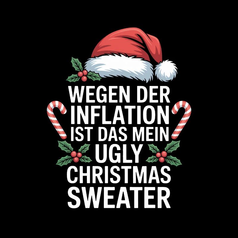 Blague sur l’inflation : Pull de Noël moche