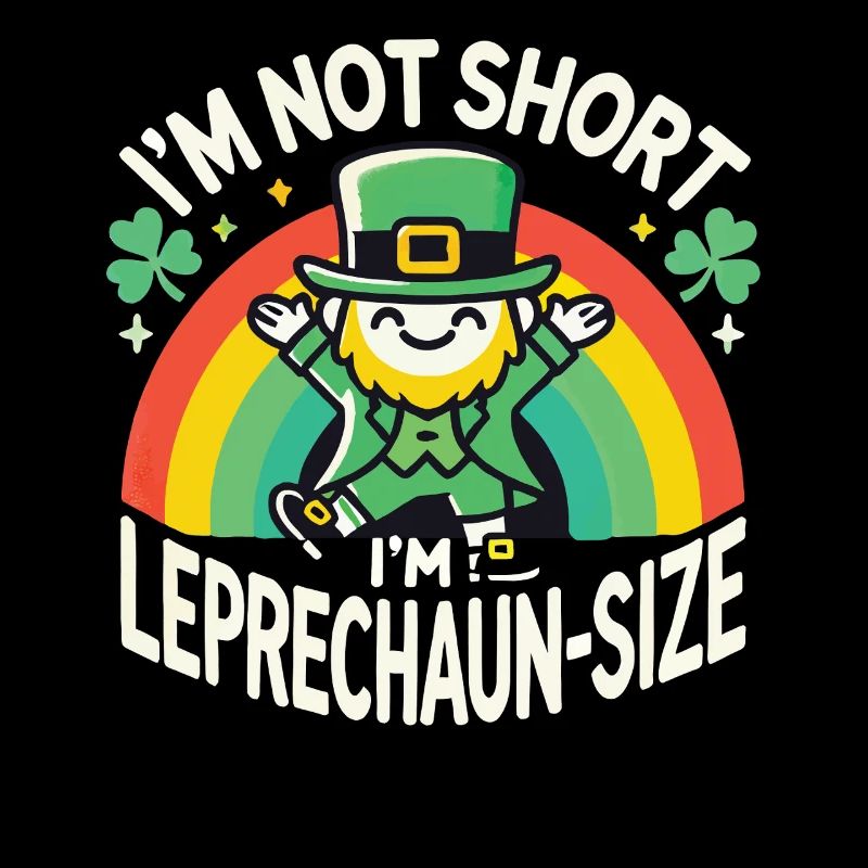 Ich bin nicht klein, ich bin Leprechaun-Größe Rainbow St.