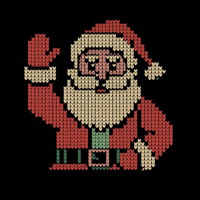 Style Pull de Noël moche du Père Noël