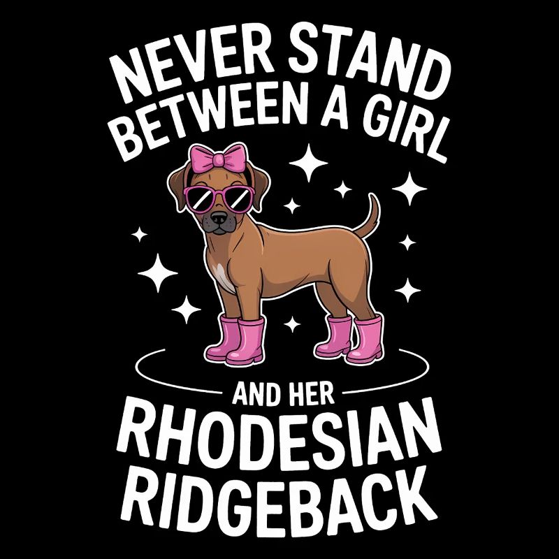 Rhodesian Ridgeback Sprüche Hunde Geschenk