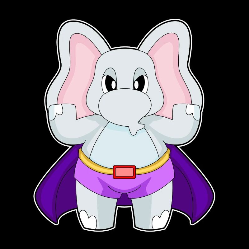 Elephant Superhero Cloak