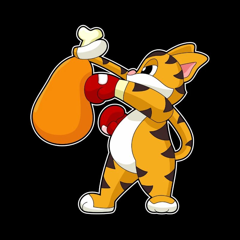 Boxeur Tiger Gants de boxe Boxe Boxe