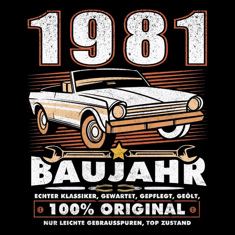 Geburtstag - Oldtimer 1981