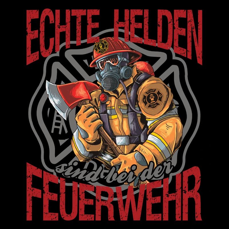 Feuerwehr Feuerwehrmann echte Helden