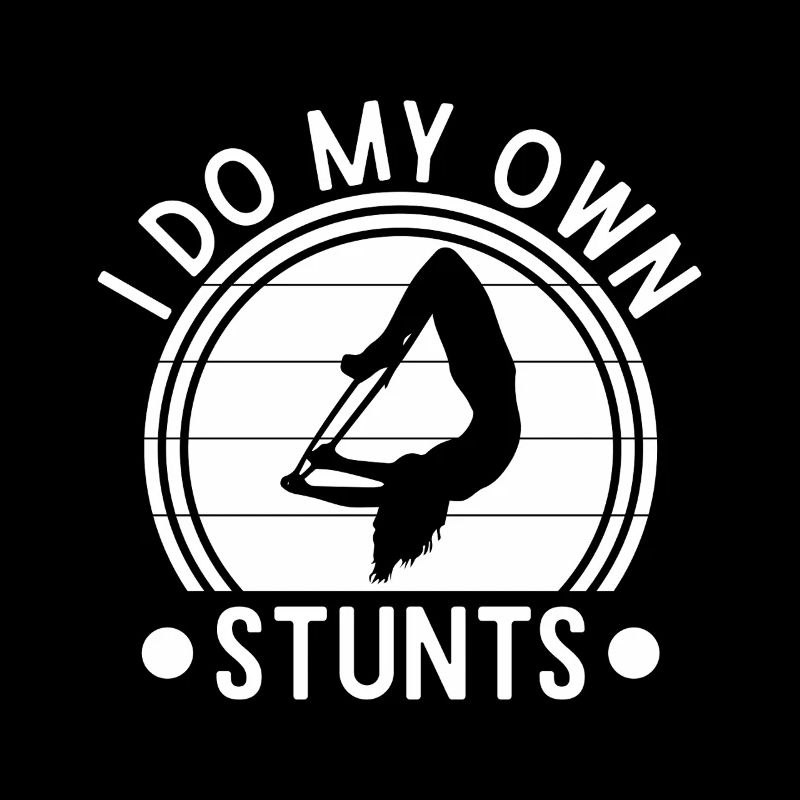 Graphisme de cirque : je fais moi-même des cascades, idée de cadeau de cirque