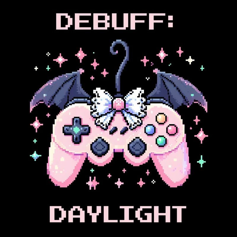 Debuff Daylight | Soft Goth Humor