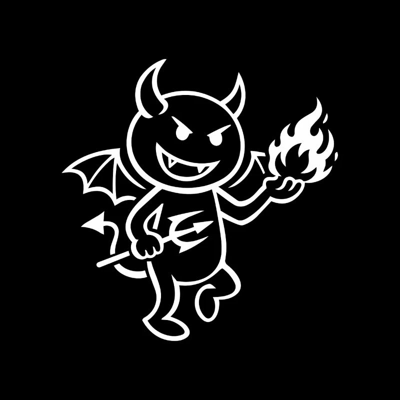 Démon de Feu avec Boule de Feu - Démon
