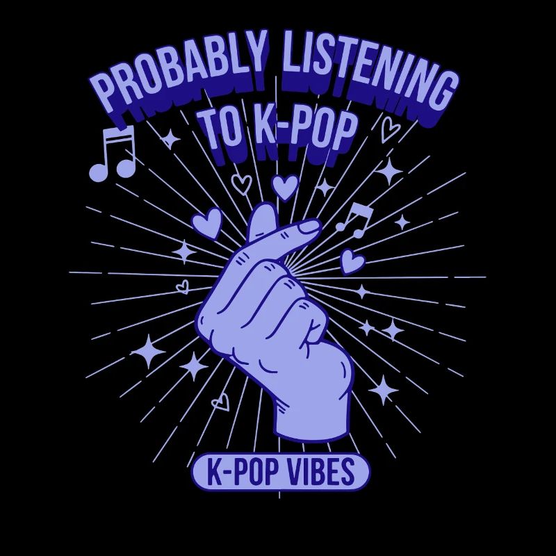Probablement en train d’écouter de la musique coréenne avec des vibes K-Pop