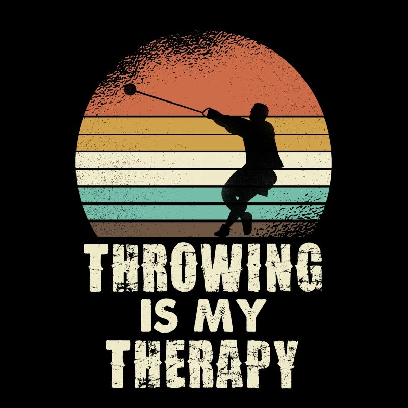 Throwing Therapy Retro Sunset