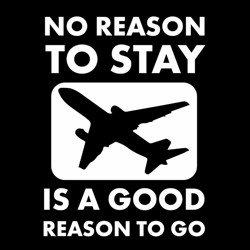 Aucune raison de rester Graphique de devis de voyage