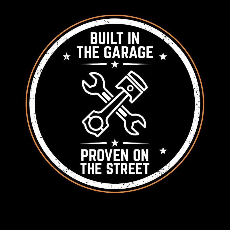 Garage Schrauber Emblem Built In The Garage