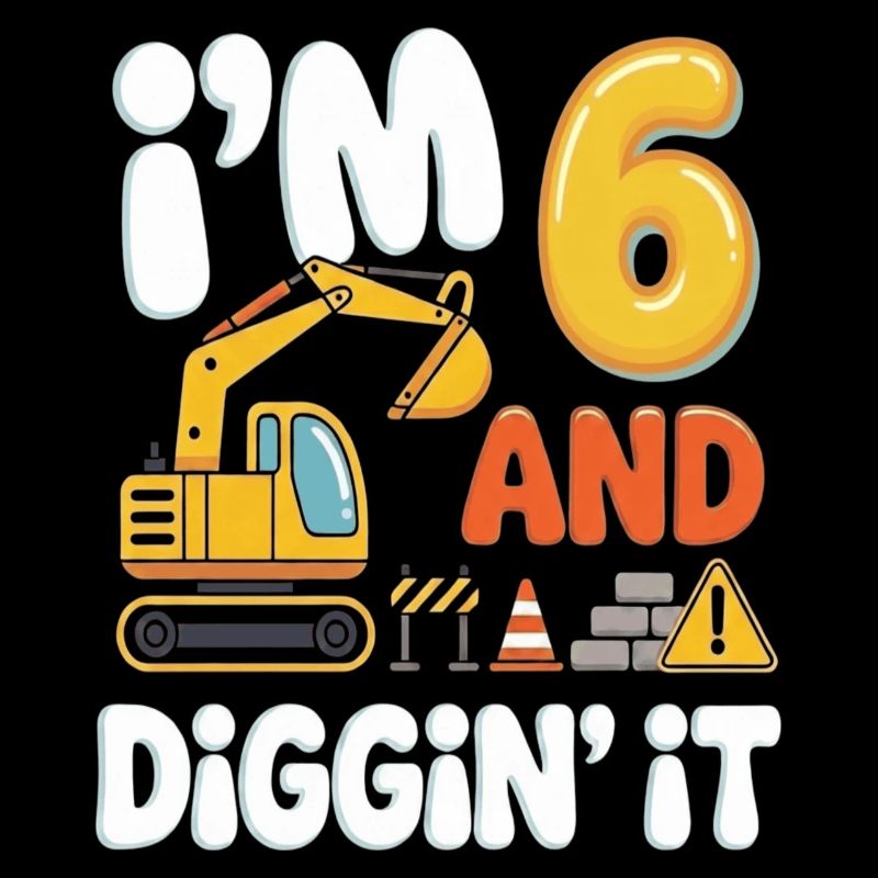 I'm 6 and digging is fun