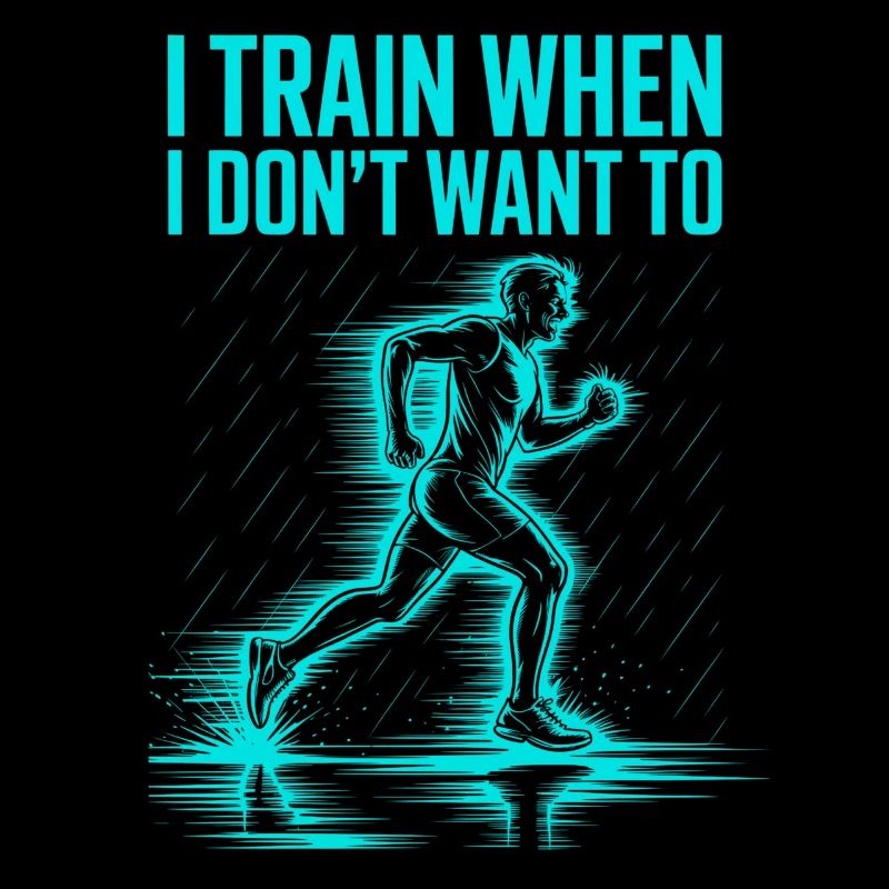 I train even when I don't feel like it – runner