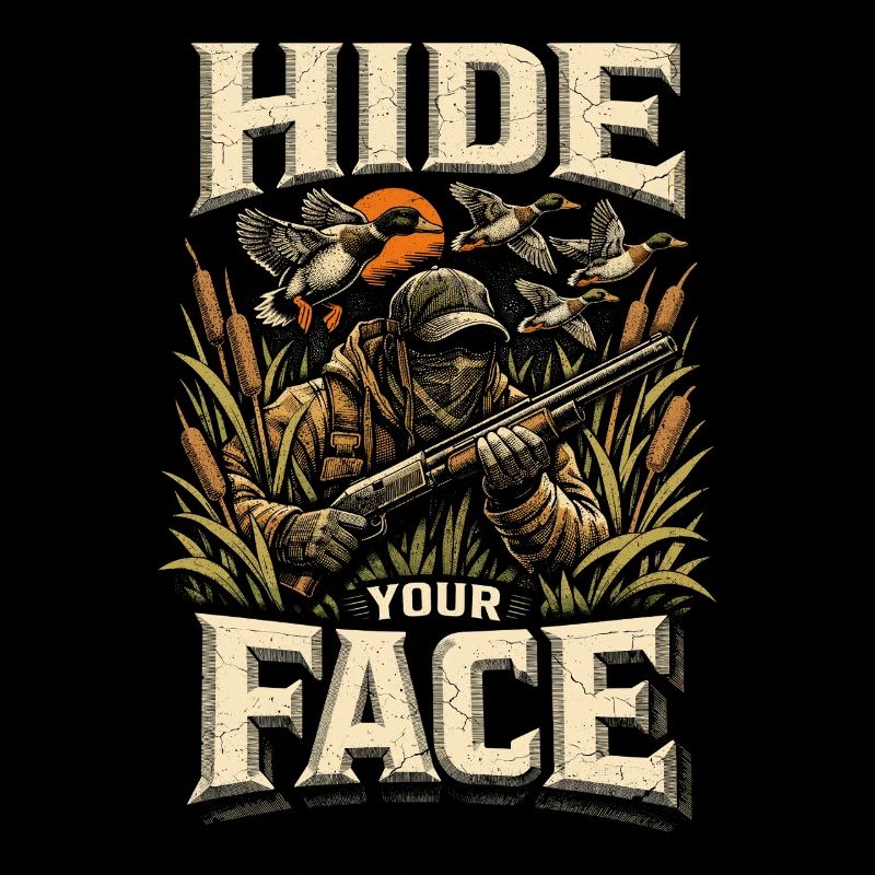 Chasse aux canards Cache ton visage