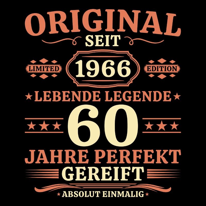 Original 1966 – Lebende Legende 60. Geburtstag