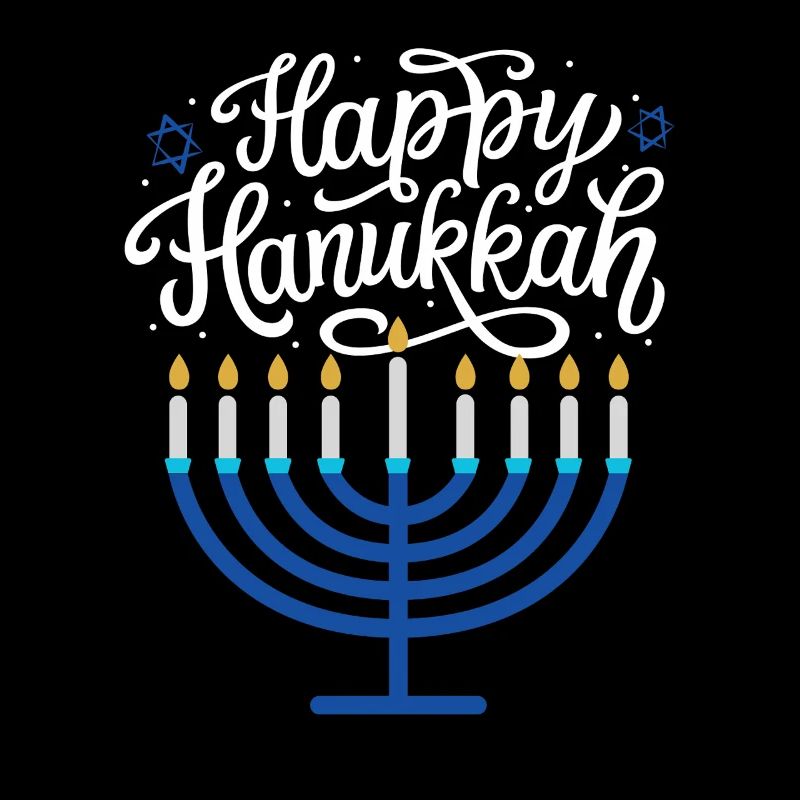 Joyeux Menorah de Hanoucca