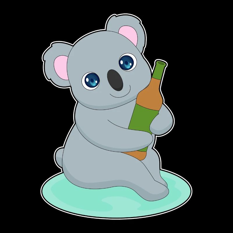 Koala Flasche Bier