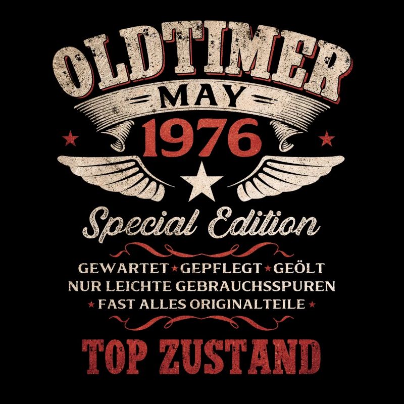 50. Geburtstag Geschenk Mann Oldtimer Mai 1976