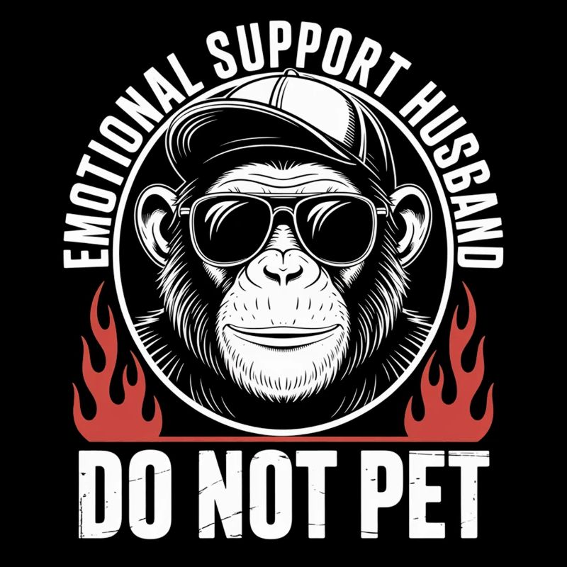 Emotionale Unterstützung Ehemann Affe