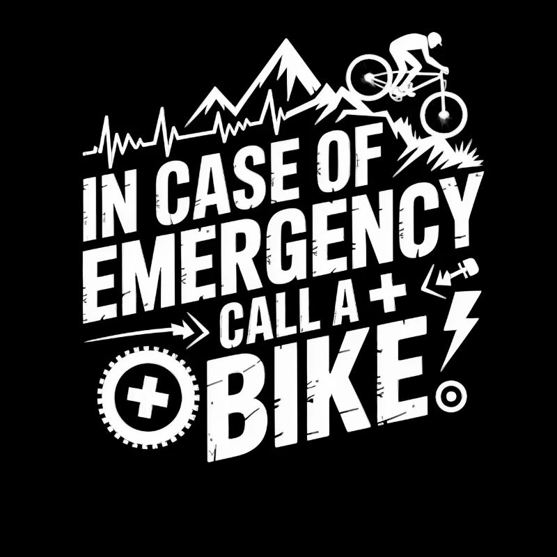 VTT, Descente, Action du cyclisme