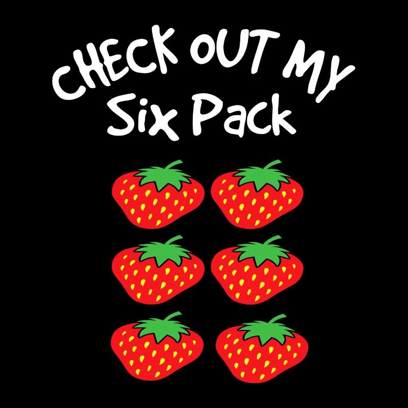 Strawberry Six Pack Graphic Tee