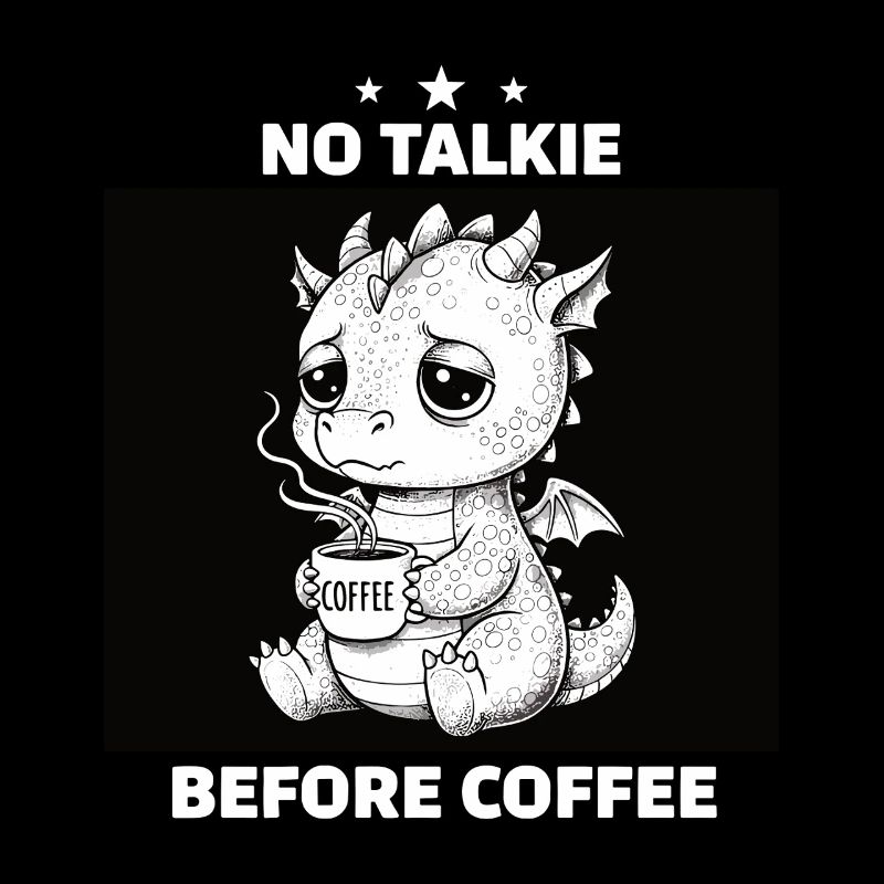 Pas de conversation avant Dragon Amoureux du Café