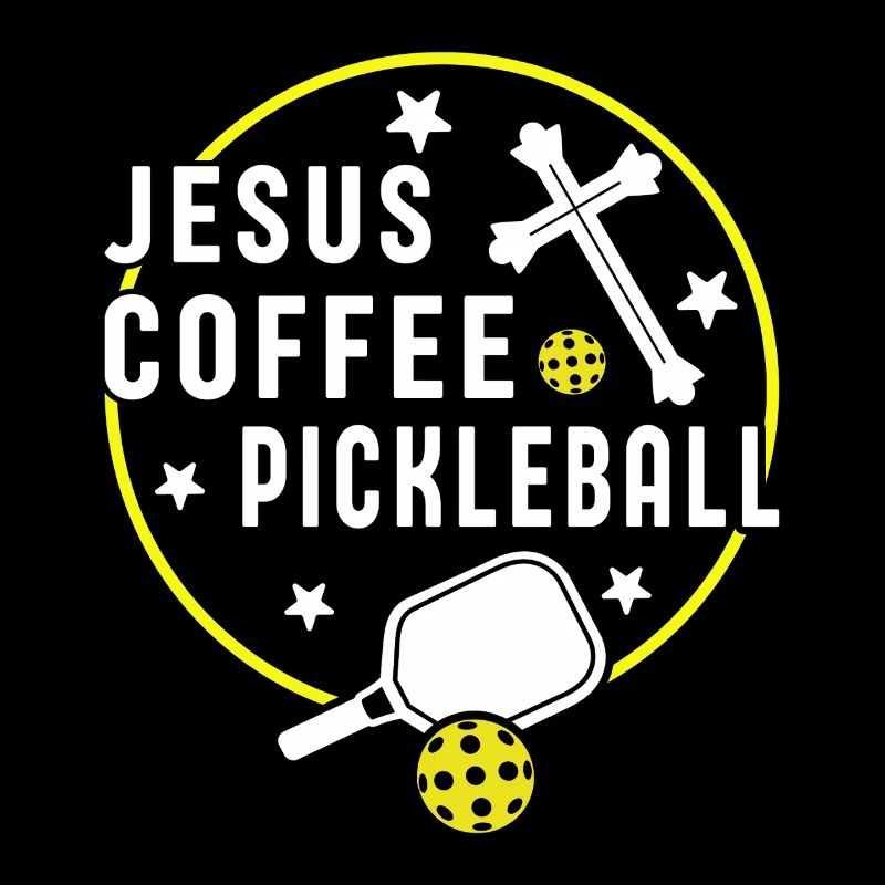 Jesus Kaffee Pickleball Design