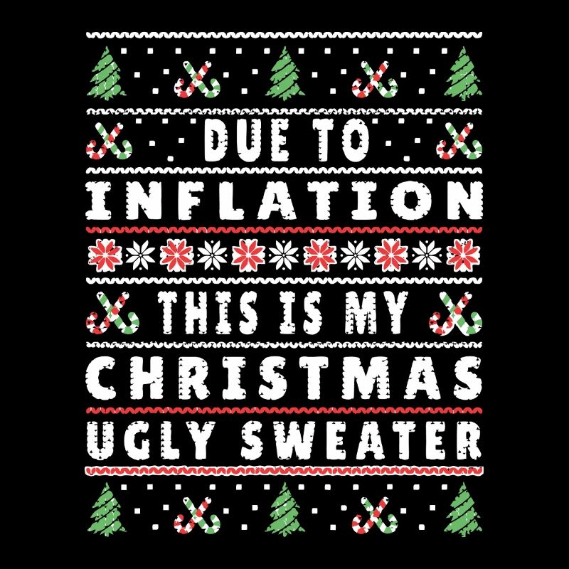 Inflation Weihnachten Hässlicher Pullover