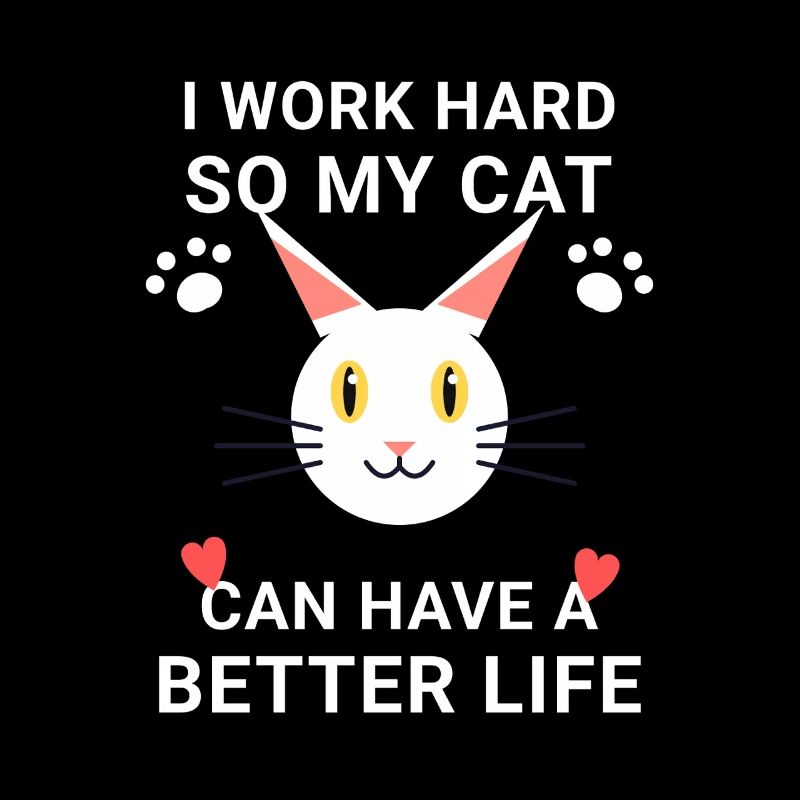 Cat Life Motivation Tee