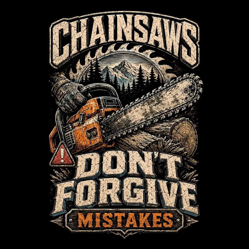 Lumberjack Chainsaws Don't Forgive