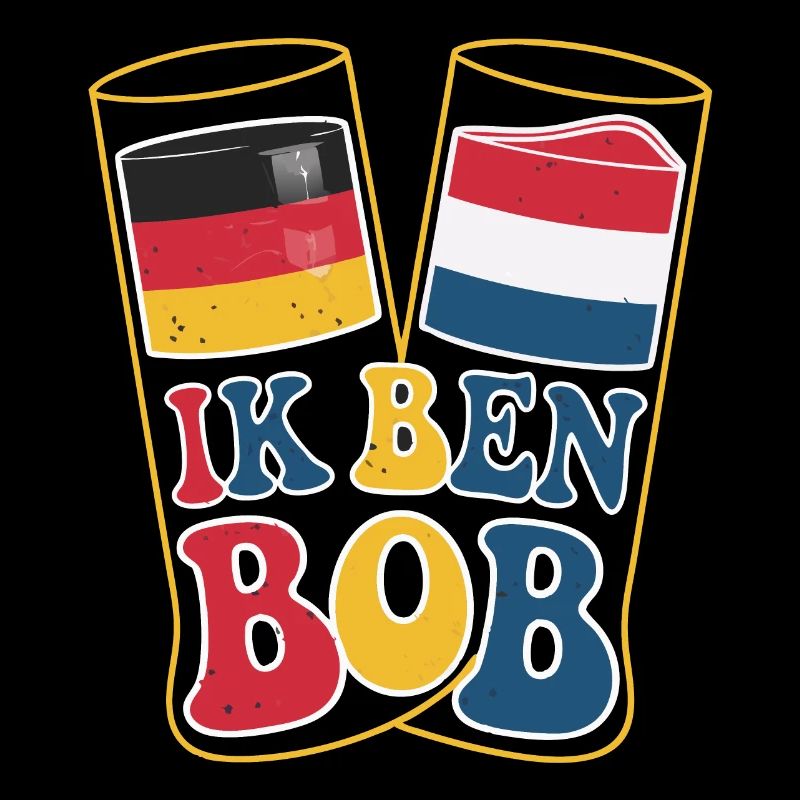 Ich bin BOB mit holländischer Flagge